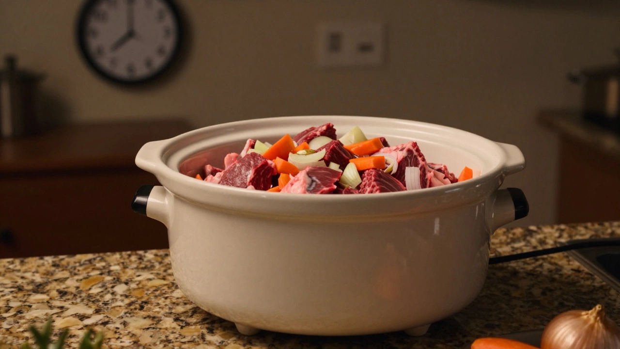 How Long Can Meat Sit in a Crockpot Before Cooking? Safety Guide