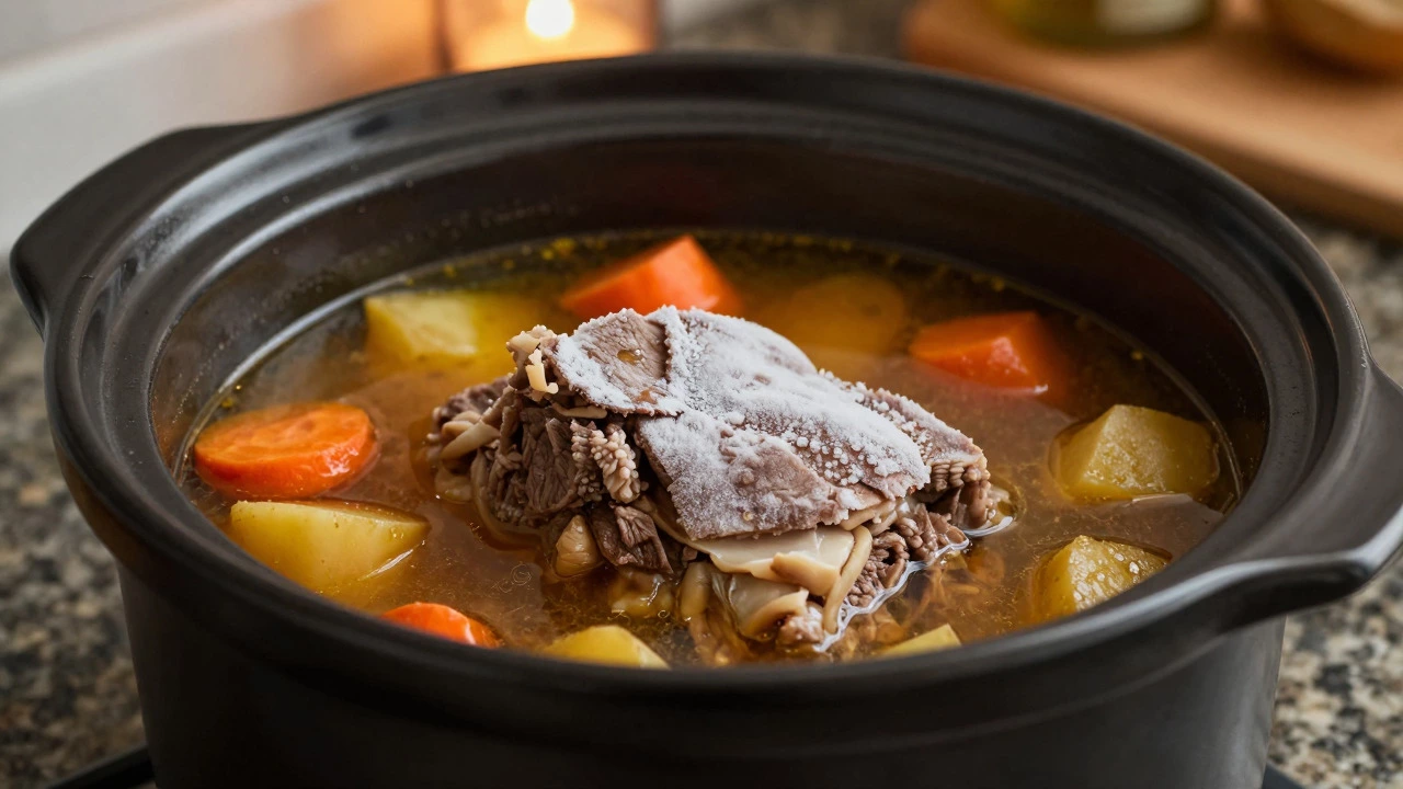 Can You Put Frozen Meat in a Slow Cooker? Safety & Tips