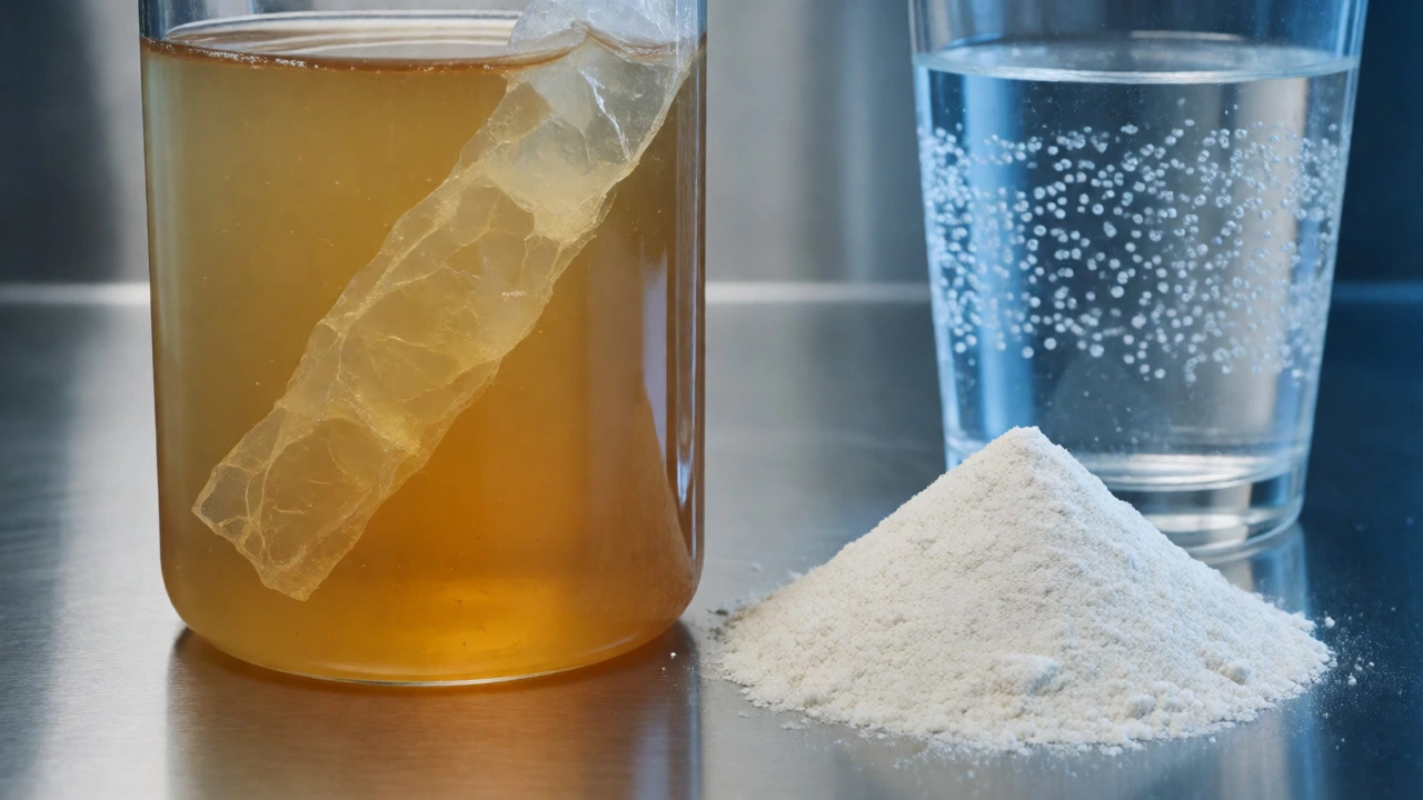 Comparison of isinglass and bentonite clay in lab setting