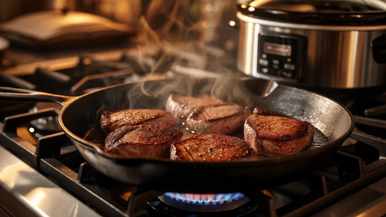 Searing Meat Before Slow Cooking: Do You Really Need To?