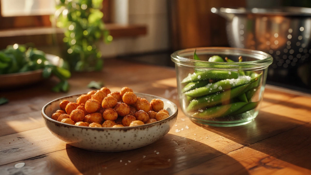 Top High-Protein Vegetarian Snacks for Energy and Satiety